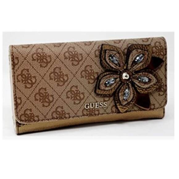 GUESS Wallet "Sibyl" Large Zip Around Wallet - Picture 4 of 9